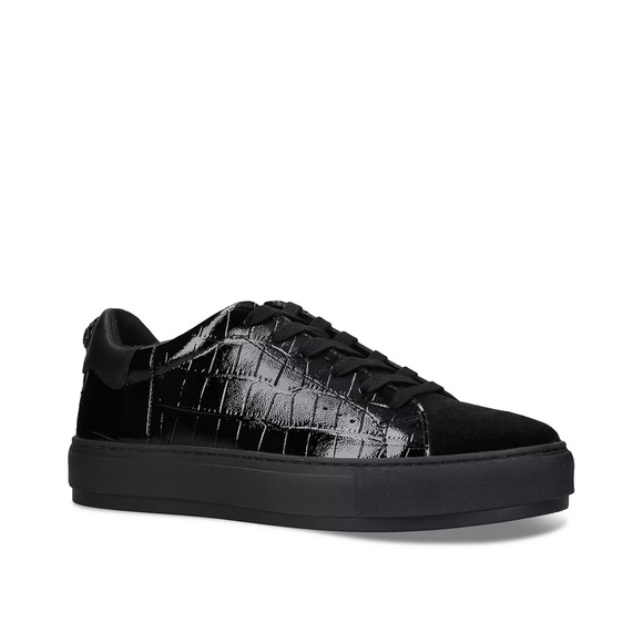 NWT: Kurt Geiger Men’s Laney Crocodile Sneakers - Picture 1 of 5